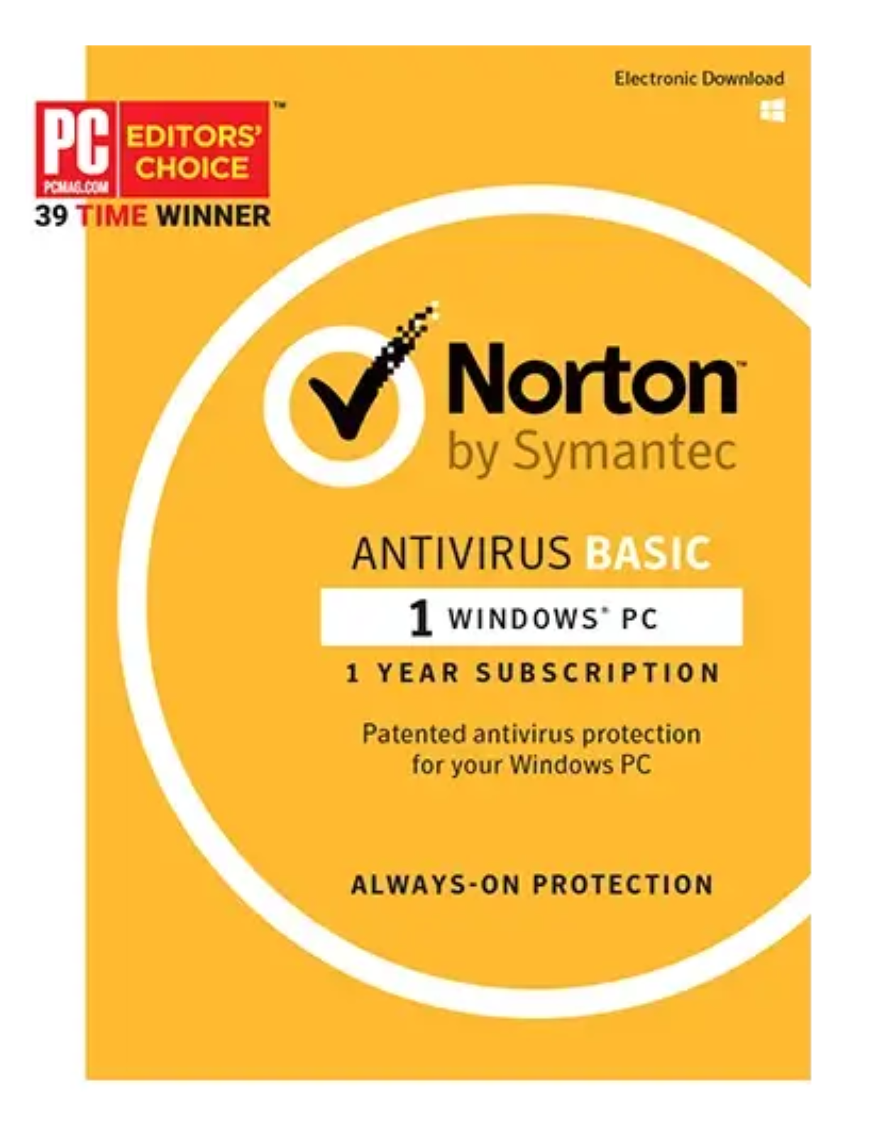Norton AntiVirus Basic 1 PC 1 Year Europe Asia Pacific key