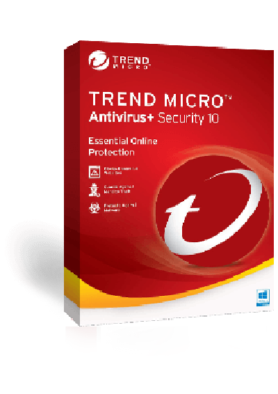 Trend Micro Antivirus+ Security 1year 3pc key