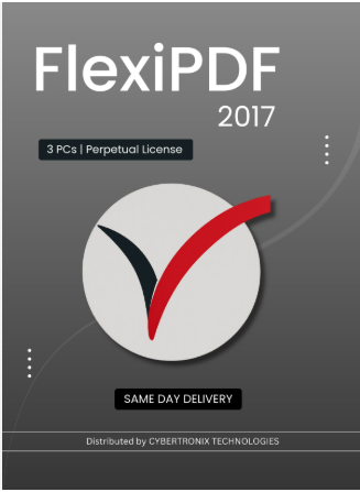 FlexiPDF 2017 3 PCs Perpetual Professional
