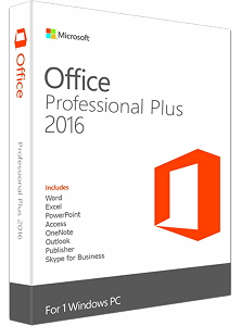 Office 2016 Professional Plus for 5 PCs product Key